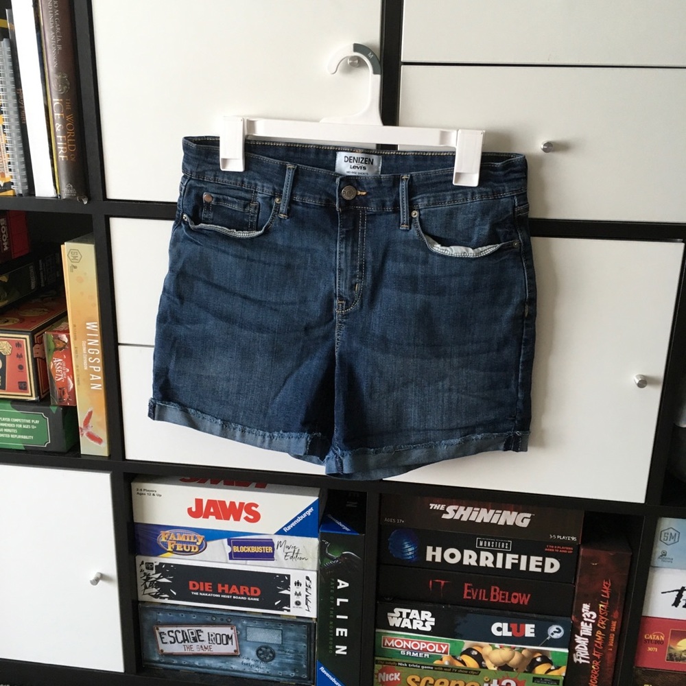 Levi Denizen denim shorts
